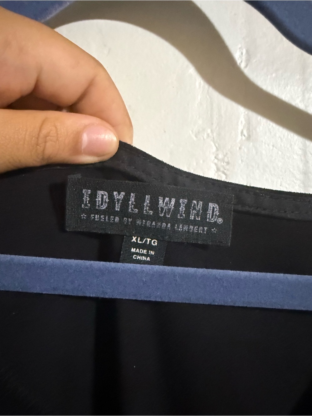 Idyllwind Black Mini Dress with Fringe Shoulders - Picture 3 of 3